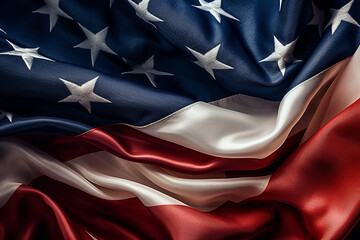 illustration of the USA flag 
