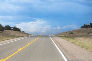 Fototapeta na wymiar road in the usa New Mexico