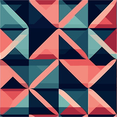 Abstract Fusion: Intriguing Geometric Patterns