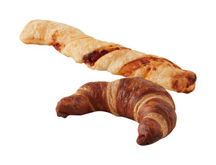 croissant isolated transparent background