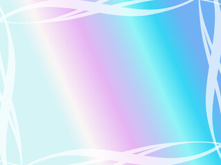 グラデーションの背景　横位置　ブルー系