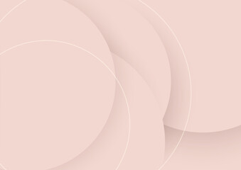 ピンク系の円形オブジェクト背景