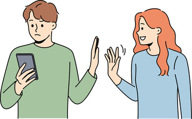 Guy reject persistent girl showing interest