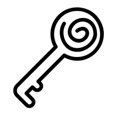 key line icon