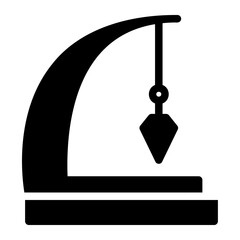 foucaul pendulum glyph icon