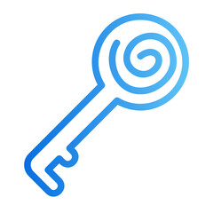 key gradient icon