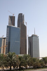 Fototapeta na wymiar King Abdullah Financial District