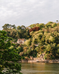 View across the river