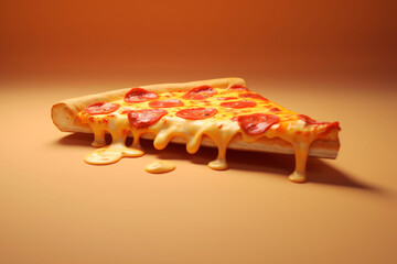 Pizza on a Table