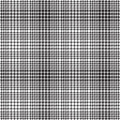 Monochrome Classic Plaid textured Seamless Pattern