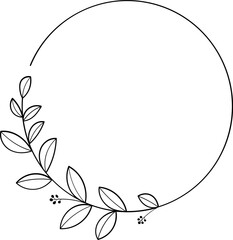 Wedding Floral Frame