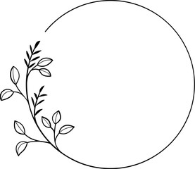 Wedding Floral Frame