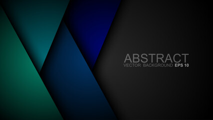 
vector background overlapping layers with space for text and message design. vector illustration eps 10.