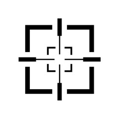 Obraz premium Crosshair icon