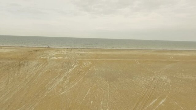 On the shore of the Aral Sea