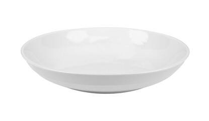 Ceramic plate on transparent png.