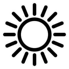 Sun icon