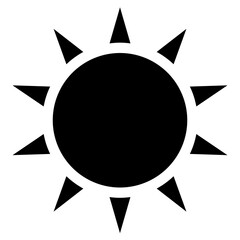 Sun icon