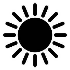 Sun icon