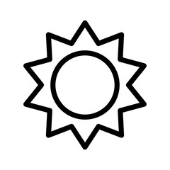 Sun icon