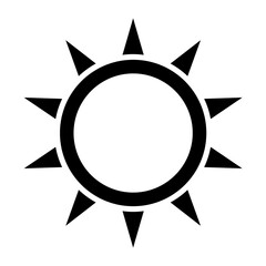 Sun icon
