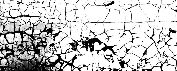 Obraz premium Distressed overlay texture of cracked concrete. grunge background. abstract halftone vector illustration