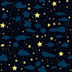 Fototapeta premium dark sky, star generate ai