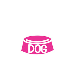 Bowl Canine Dog Solid Icon