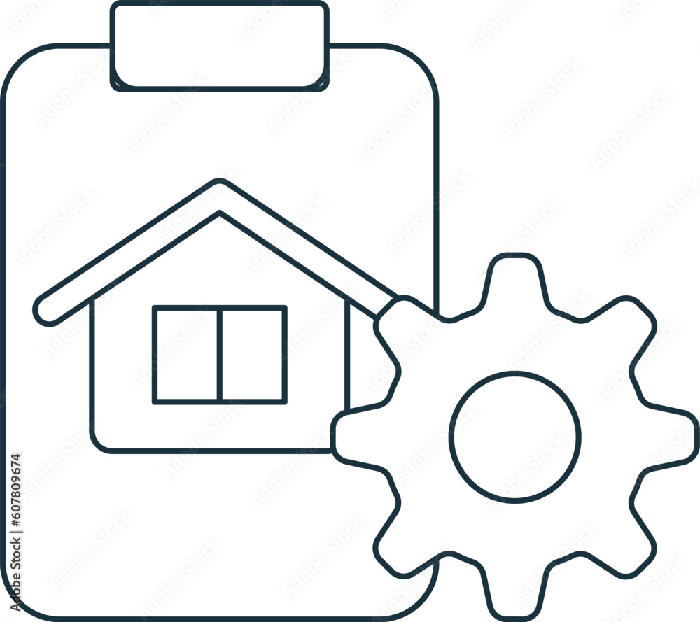Poster blueprint icon. monochrome simple sign from engineering collection. blueprint icon for logo, templat