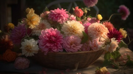 Obraz premium flowers in the garden