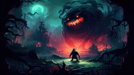 Obraz premium Role Playing Game Artwork