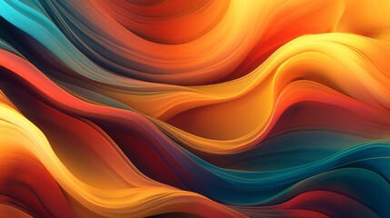 Fototapeta premium Abstract 3D Background. Generative AI.