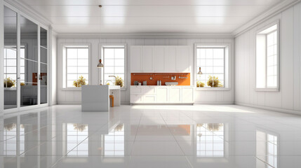 Fototapeta na wymiar kitchen room for cooking and food preparation,