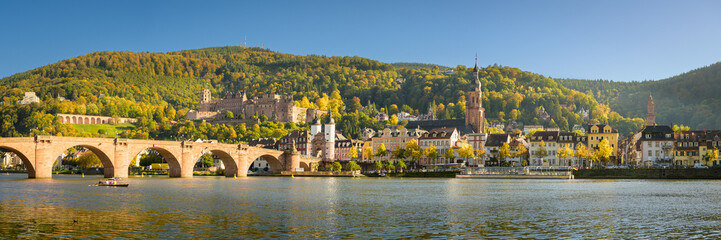 View of the beautiful City Heidelberg, Germany - 607814097