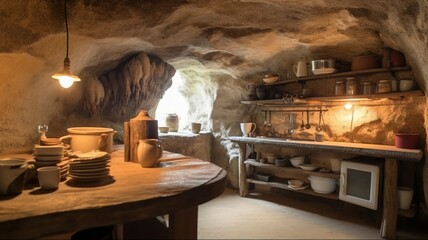 beauty cave house interior