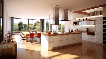 Modern concept kitchen interior