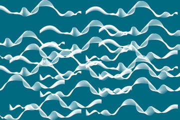 seamless background with waves