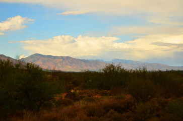 Mountains Surrounding Roosevelt Lake Arizona