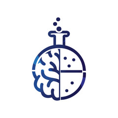 Brain Lab is a Professional science, education and technology logo