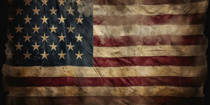 american flag on table HD 8K wallpaper Stock Photography Photo Image