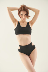 Obraz premium slim beautiful lady