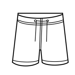 short men fashion hand drawn doodle 