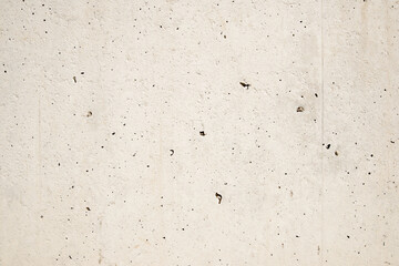 Close up of a new concrete wall