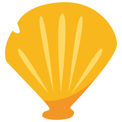 Sea ​​Shells Beach Days Color 2D Illustrations