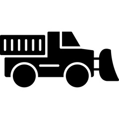 Fototapeta premium Plow Icon