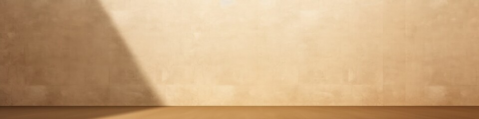 Obraz premium Abstract beige studio background for product presentation. Generative AI