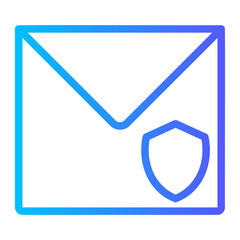 shield gradient icon