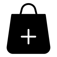 add to cart glyph icon