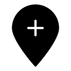 add location glyph icon