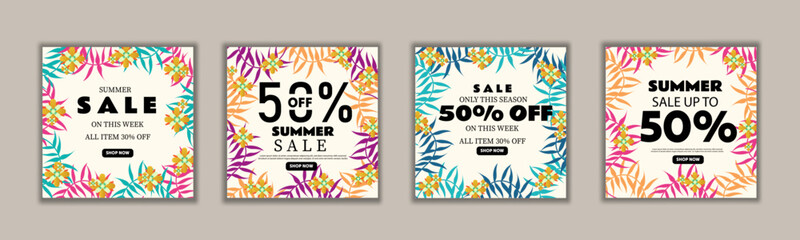 Sale banner template design, Big sale special offer. end of season special offer banner illustration